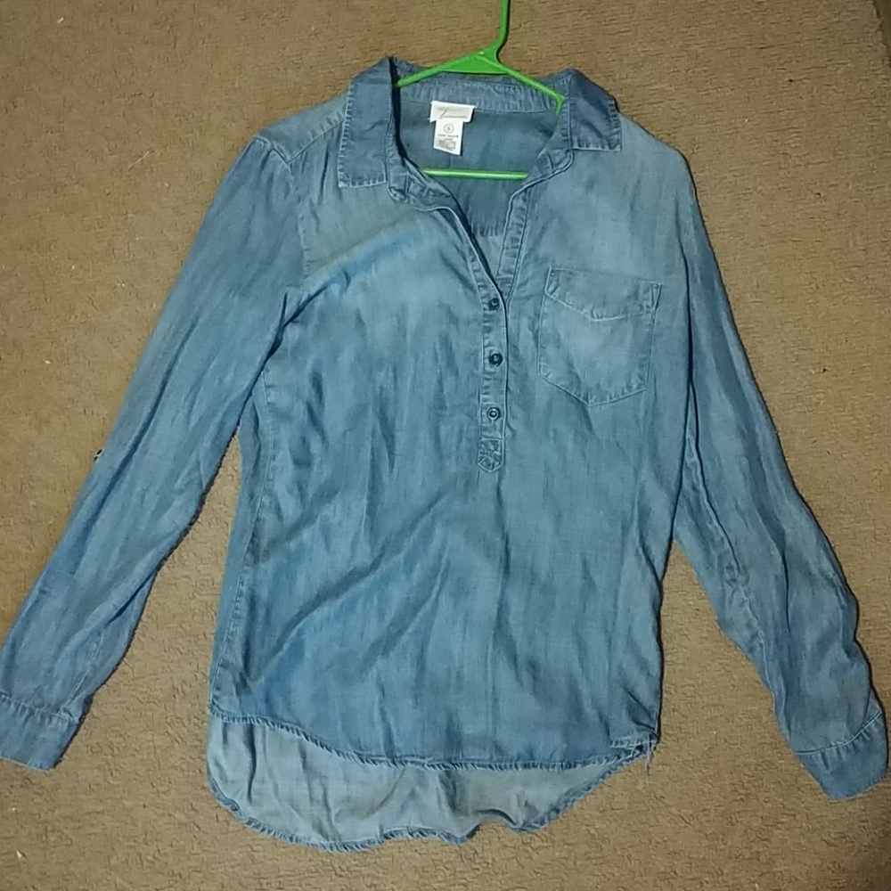 Denim shirt